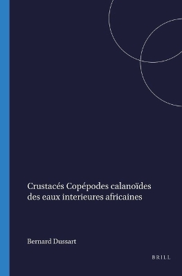 Crustaces Copepodes calanoides des eaux interieures africaines