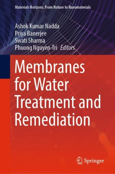 Membranes for Water Treatment and Remediation 2023 ed.