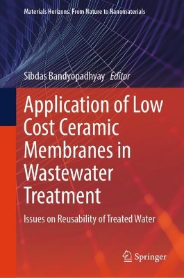 Application of Low Cost Ceramic Membranes in Wastewater Treatment: Issues on Reusability of Treated Water 2025 ed.