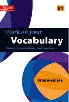Vocabulary: B1