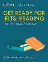 Get Ready for IELTS Reading: IELTS 4plus (A2plus) 2nd Revised edition