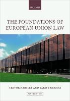 Foundations of European Union Law 9th Revised edition