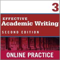 Effective Academic Writing 2e Level 3 Student Online Practice