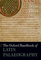Oxford Handbook of Latin Palaeography