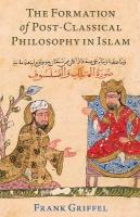 Formation of Post-Classical Philosophy in Islam