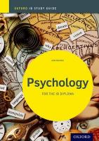 Psychology Study Guide: Oxford IB Diploma Programme