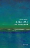 Ecology: A Very Short Introduction