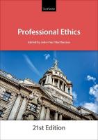 Professional Ethics 21st Revised edition