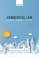 Commercial Law 5th Revised edition