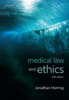 Medical Law and Ethics 10th Revised edition