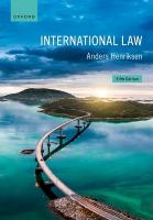 International Law 5th Revised edition