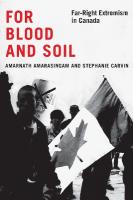 For Blood and Soil: Far-Right Extremism in Canada