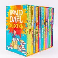 Roald Dahl Boxset Collection: 16 Fantastic Stories for Ages 7plus (Charlie and   Chocolate Factory, Matilda, BFG, The Twits, and more!)
