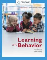 Learning and Behavior: Active Learning Edition 8th edition