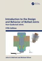 Introduction to the Design and Behavior of Bolted Joints: Non-Gasketed Joints 5th edition