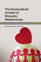 Sociocultural Context of Romantic Relationships