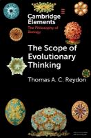 Scope of Evolutionary Thinking