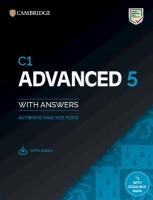 C1 Advanced 5 Student's Book with Answers with Digital Pack (Paperback)