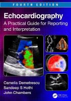 Echocardiography: A Practical Guide for Reporting and Interpretation 4th edition
