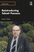 Reintroducing Talcott Parsons