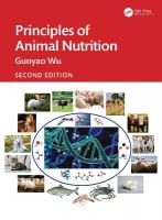 Principles of Animal Nutrition 2nd edition