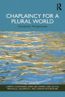 Chaplaincy for a Plural World: Humanistic Perspectives