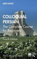 Colloquial Persian: The Complete Course for Beginners 4th edition