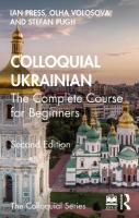 Colloquial Ukrainian: The Complete Course for Beginners 2nd edition