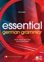 Essential German Grammar 3rd edition