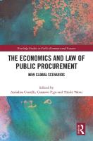 Economics and Law of Public Procurement: New Global Scenarios