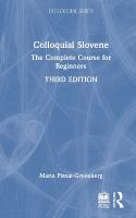 Colloquial Slovene: The Complete Course for Beginners 3rd edition