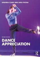 Dance Appreciation 2nd edition