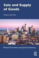 Sale and Supply of Goods 4th edition