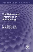Nature and Treatment of Stammering