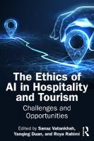 Ethics of AI in Hospitality and Tourism: Challenges and Opportunities