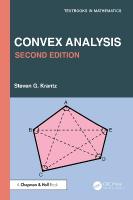 Convex Analysis 2nd edition