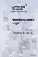 Nonmonotonic Logic