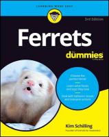Ferrets For Dummies 3rd edition