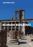 Roman Building: Materials and Techniques 2nd edition