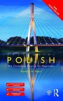 Colloquial Polish: The Complete Course for Beginners 3rd edition