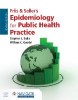 Friis & Seller's Epidemiology for Public Health Practice Seventh Edition