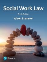 Social Work Law 6th edition
