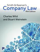 Smith & Keenan's Company Law 19th edition