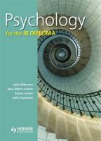 Psychology for the IB Diploma New edition