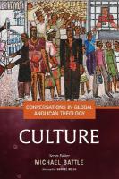 Conversations in Global Anglican Theology: Culture