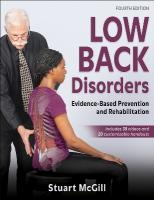 Low Back Disorders: Evidence-Based Prevention and Rehabilitation Fourth Edition