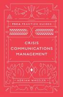 Crisis Communications Management