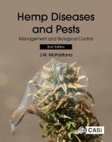 Hemp Diseases and Pests: Management and Biological Control 2nd edition