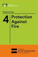 Guidance Note 4: Protection Against Fire 10th edition