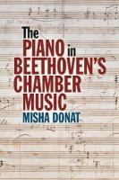 Piano in Beethovens Chamber Music